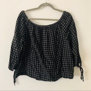 Madewell off-the-shoulder top